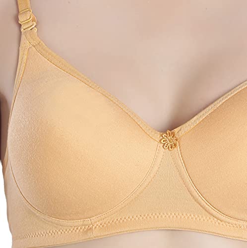Review MiEstilo Seamless Molded Cup Padded Bra for Women's Combo