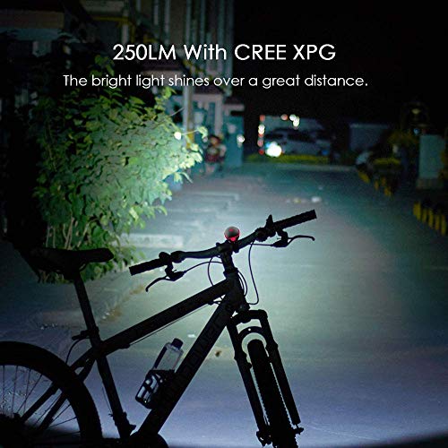 Review Lista Rechargeable Bike Horn And Light 140 DB with Super Bright 250 Lumen Light 3 Modes