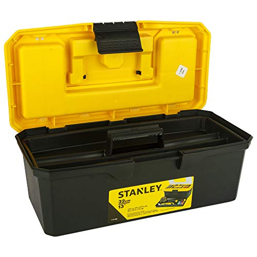 Review STANLEY 1-71-948 13'' Organised Maestro Plastic Tool Box with Clear top lid Yellow