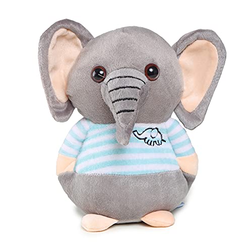 Review Webby Soft Animal Plush Elephant Toy 20cm, Blue