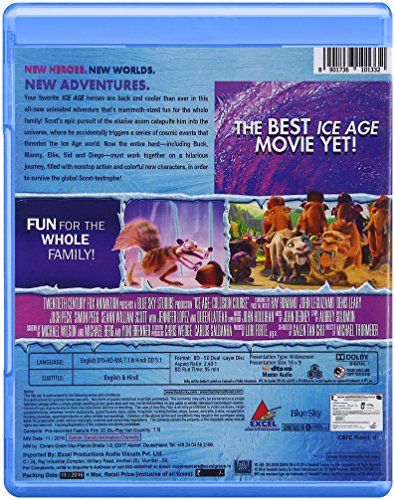 Review Ice Age 5 : Collision Course (Blu-ray 3D)