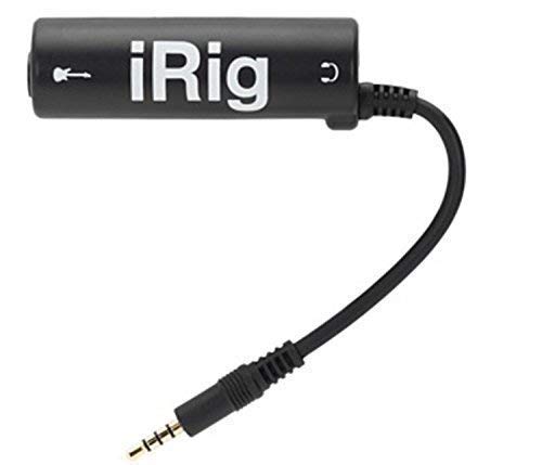 Review SUKHAD Audio Interface AMP iRig from for iPod Touch, iPhone, and iPad, 7 X 2 X 2 cm, Black