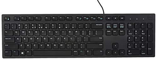 Review Dell KB216 Wired Multimedia USB Keyboard with Super Quite Plunger Keys with Spill-Resistant – Black