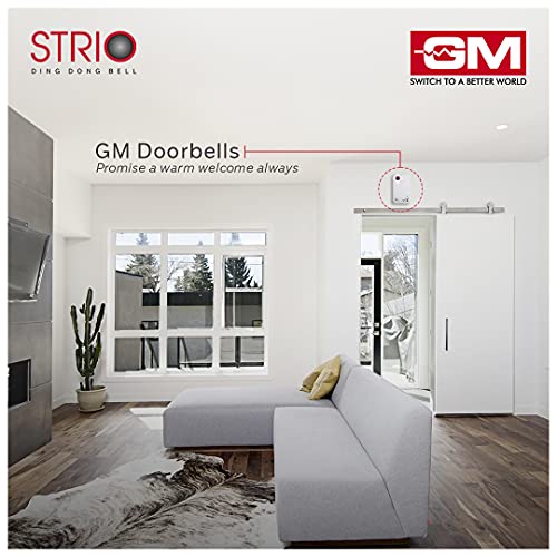Review GM 4008 Strio Stereophonic Ding Dong Bell, White