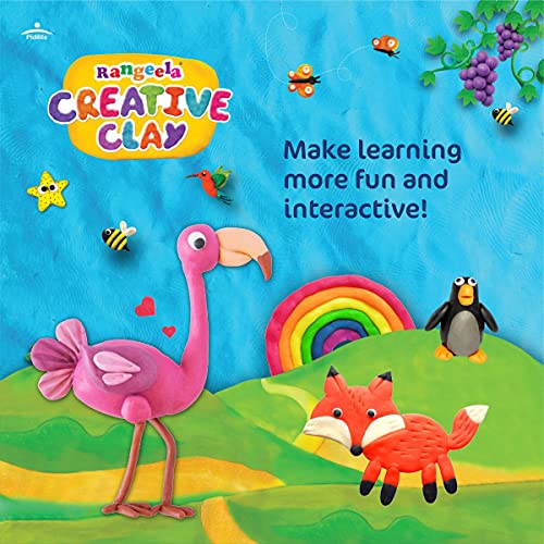 Review Pidilite Plastic Rangeela Creative Clay Pack Containing: Dino, Fruit, Marine and Animals, Multicolour