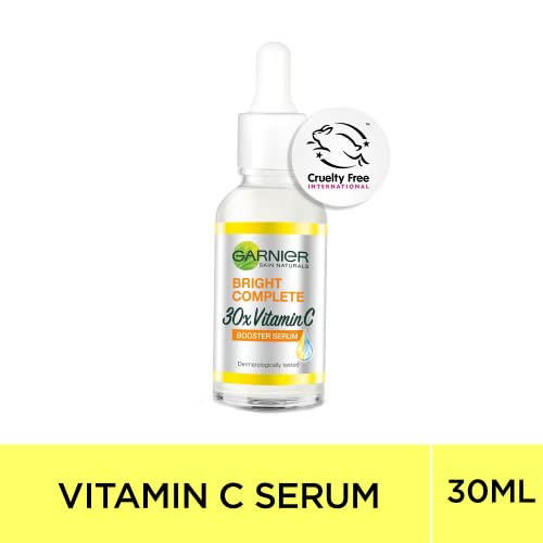Review Garnier Bright Complete VITAMIN C Booster Face Serum, 30ml