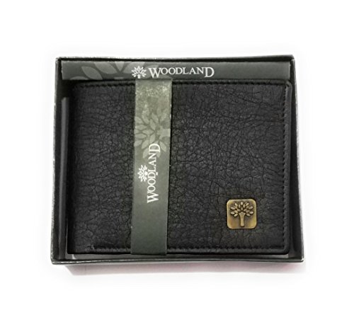 Review Woodland Black Leather Men's Wallet (Wa_WD_02)