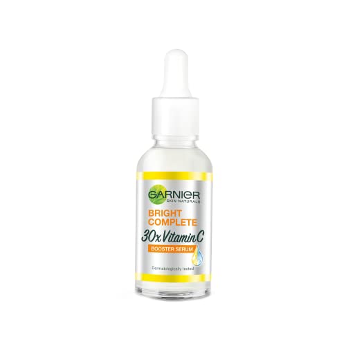 Review Garnier Bright Complete VITAMIN C Booster Face Serum, 30ml