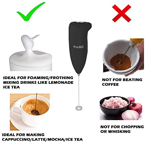 Review PRO365 Indo Mocktails/Coffee Foamer/Abs Material Not Plastic/Cappuccino/Lemonade/Milk Frother (6 Months Warranty)