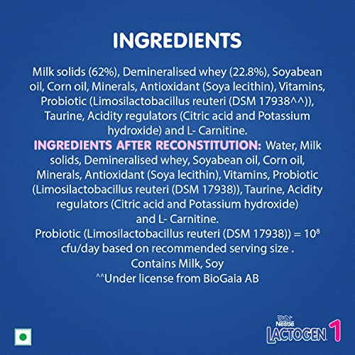 Review Nestle LACTOGEN 1 Infant Formula Powder - Upto 6 months, Stage 1, 400g Bag-in-Box Pack