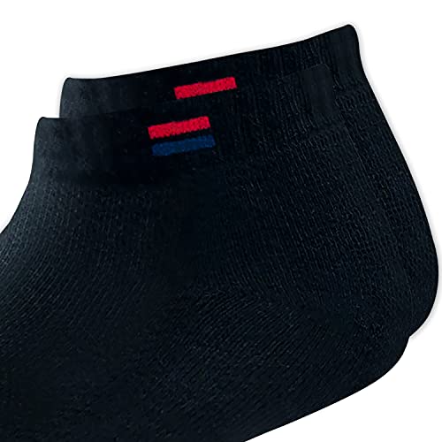 Review NAVYSPORT Men's Cotton Solid Ankle Socks, Free Size, Pack of 3 (Multicoloured)