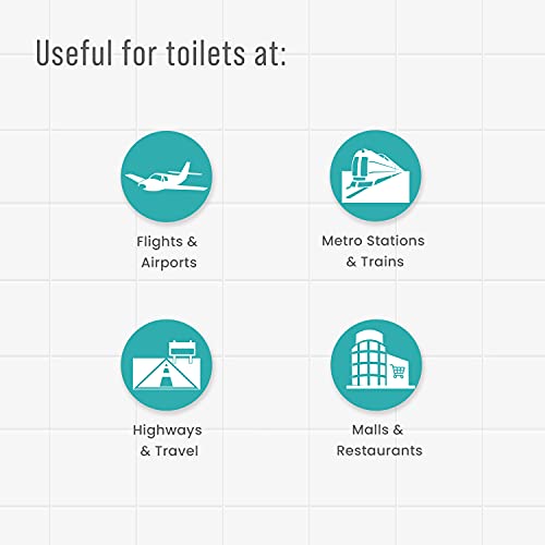 Review PEE BUDDY Disposable Toilet Seat Covers - 20 Sheets | No Direct Contact with Unhygienic Seats | Easy To Dispose | Nature Friendly | Must Have for Women and Men