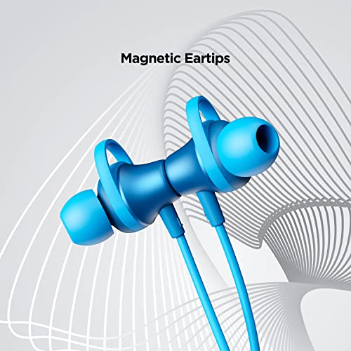 Review Boat Rockerz 245V2 Upto 8 Hours Playback, 12Mm Drivers, Ipx5, Magnetic Eartips, Integrated Controls and Lightweight Design Bluetooth Wireless in Ear Earphones with Mic (Ocean Blue)