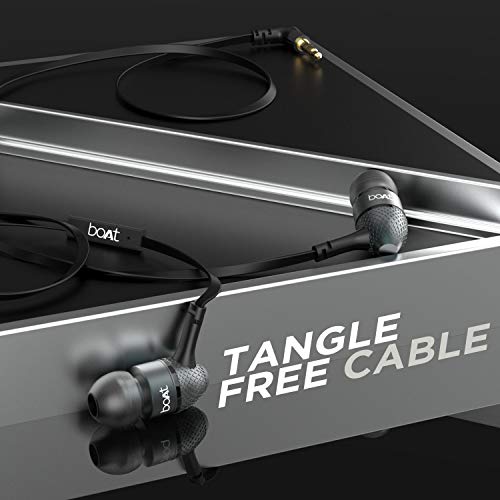 Review boAt Bassheads 225 in Ear Wired Earphones with Mic(Black)