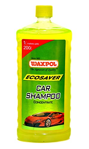 Review Waxpol Ecosaver Car Shampoo Concentrate - 1 LTR. (for Bucket, Foam & Snow Foam Wash) Set of 12