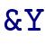 &amp; Yates